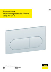 Viega Prevista Visign for Life 6 Gebruiksaanwijzing