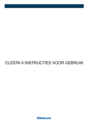 Belmont CLESTA II Instructies Voor Gebruik