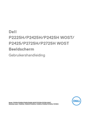 Dell P2225Hf Gebruikershandleiding