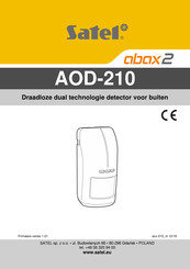 Satel AOD-210 Handleiding