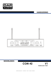 DAP Audio COM-42 Handleiding