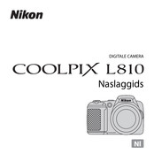 Nikon COOLPIX L810 Naslaggids