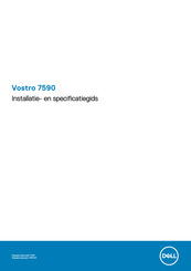 Dell Vostro 7590 Installatiehandleiding