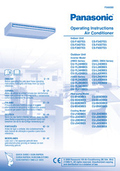 Panasonic CU-L43DBE8 Handleiding