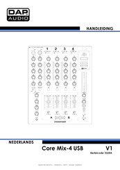 DAP Audio Core Mix-4 USB Handleiding