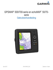 Garmin echoMAP 50 Series Gebruikershandleiding