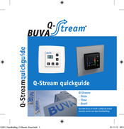 BUVA Q-Stream Time Snelle Gebruikershandleiding