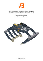 Bakker Hydraulic Products RPK 45 Gebruikershandleiding