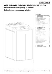 Stiebel Eltron WPF 16 Gebruiks- En Montage-Aanwijzing