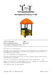 TNT H-807 Montagehandleiding