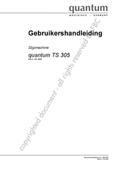 Quantum 331 0305 Gebruikershandleiding