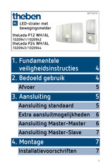 Theben theLeda P24 WH/AL Handleiding