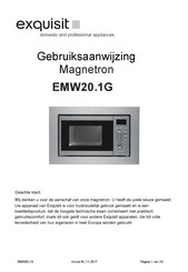 Exquisit EMW20-1G Gebruiksaanwijzing