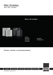 Rittal Blue e+ EC SK 3243.9 Series Montage-, Installatie- En Bedieningshandleiding