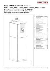 Stiebel Eltron WPC 13 Gebruiks- En Montage-Aanwijzing