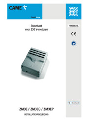 CAME ZM3EP Installatiehandleiding