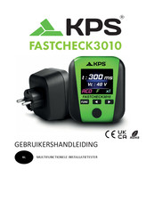 KPS FASTCHECK3010 Gebruikershandleiding