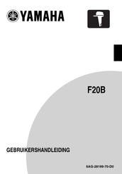 Yamaha F20B Gebruikershandleiding