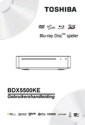 Toshiba BDX5500KE Gebruikershandleiding