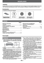 Sharp GX-BT3 Gebruiksaanwijzing