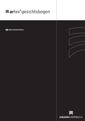 Amann Girrbach Artex Gebruiksaanwijzing