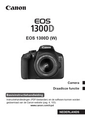 Canon EOS 1300D Basisinstructiehandleiding