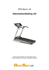 PROSPORT L40 Gebruikershandleiding