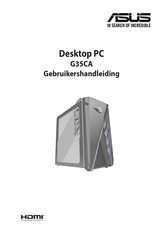 ASus G35CA Gebruikershandleiding