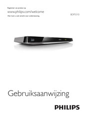 Philips BDP5510 Gebruiksaanwijzing