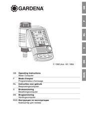 Gardena C 1060 plus Instructies Voor Gebruik