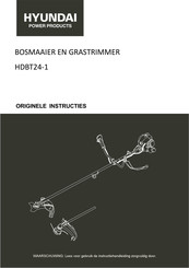 Hyundai power products HDBT24-1 Instructies