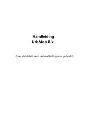 UrbMob Rlx Handleiding