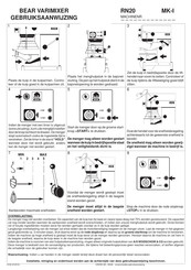 Bear RN20 Gebruiksaanwijzing