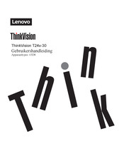 Lenovo ThinkVision T24v-30 Gebruikershandleiding