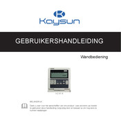 Kaysun KC-01 S Gebruikershandleiding