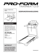 Pro-Form TRAINER 12.0 Gebruikershandleiding