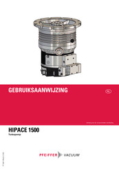 Pfeiffer Vacuum HIPACE 1500 Gebruiksaanwijzing