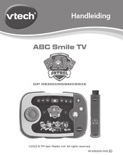 VTech ABC Smile TV-PAW Patrol-Op Reddingsmissi Handleiding