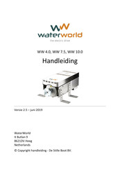 Waterworld WW 10.0 Handleiding