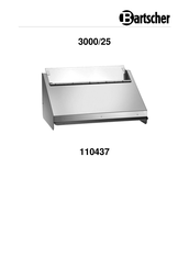 Bartscher 3000/25 Gebruiksaanwijzing