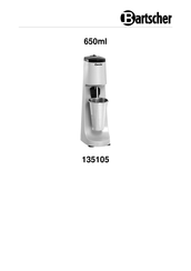Bartscher 135.105 Gebruiksaanwijzing
