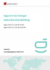 Sigenergy Sigen EVAC 7 4G T2SH WH Gebruikershandleiding