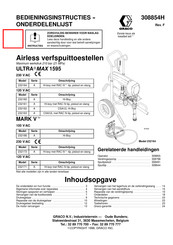 Graco 232160 Bedieningsinstructies