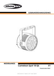 SHOWTEC 42667 Gebruikershandleiding