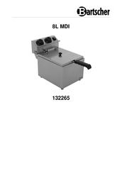 Bartscher 132265 Gebruiksaanwijzing