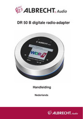 Albrecht Audio DR 50 B Handleiding