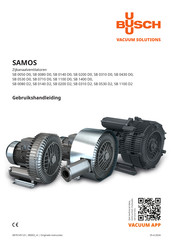 BUSCH SAMOS SB 0050 D0 Gebruikshandleiding