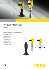 Vega VEGAPULS 65 Producthandleiding
