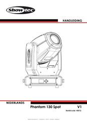 SHOWTEC Phantom 130 Spot Handleiding