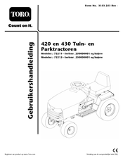 Toro 72212 Gebruikershandleiding